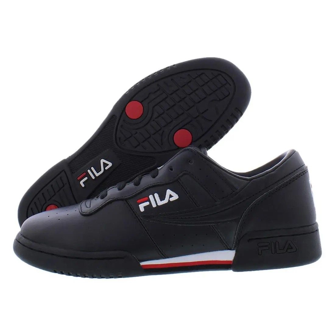 Fila shoes - Black/White/Red, Main: Black (UPC: 691115515833) 0