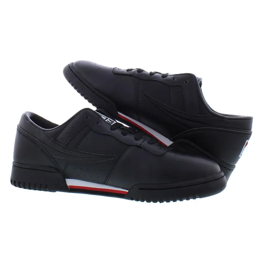 Fila shoes - Black/White/Red, Main: Black (UPC: 691115515833) 2