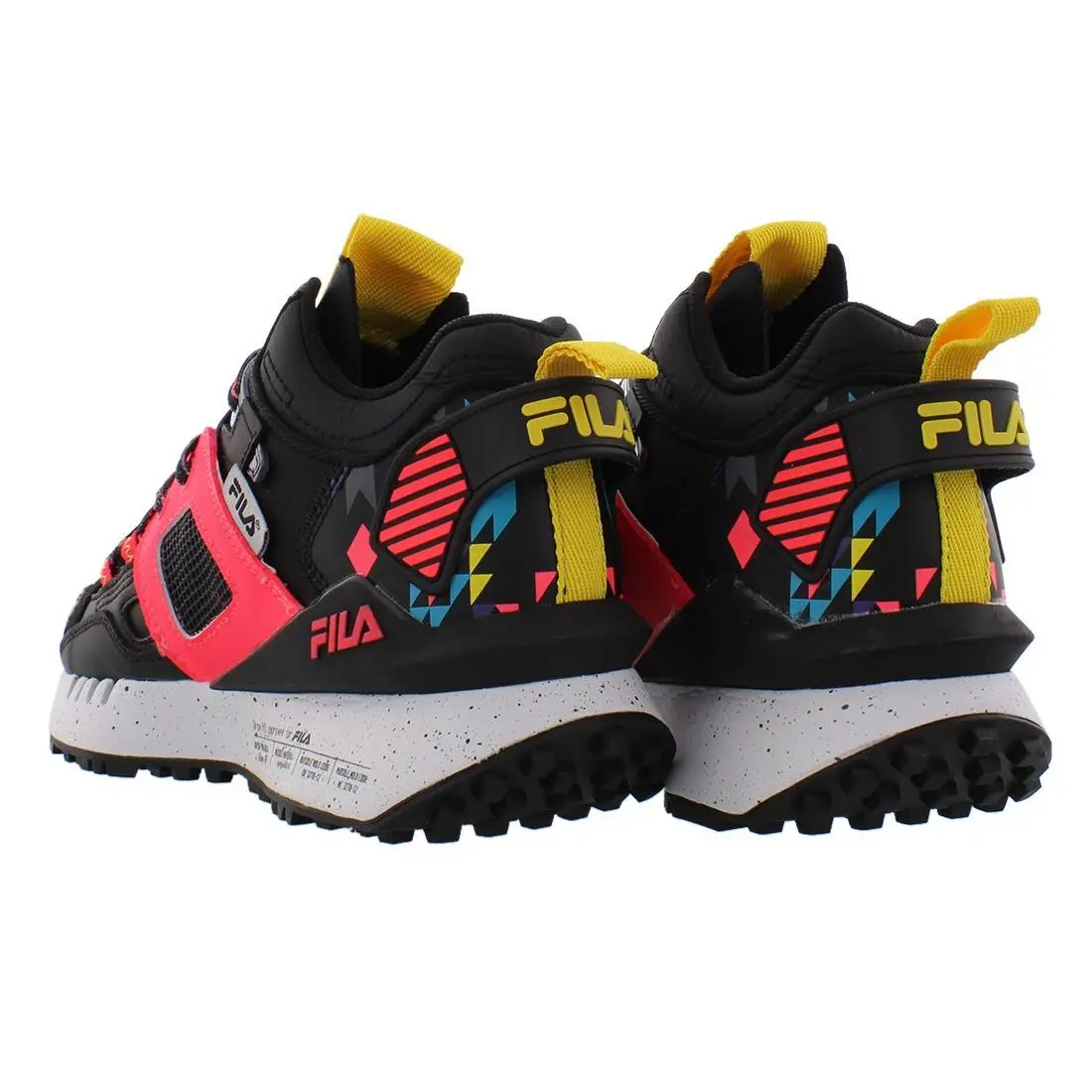 Fila shoes - Black/Pink, Full: Black/Pink (UPC: 791271976230) 2
