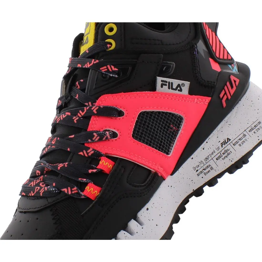 Fila shoes - Black/Pink, Full: Black/Pink (UPC: 791271976230) 0