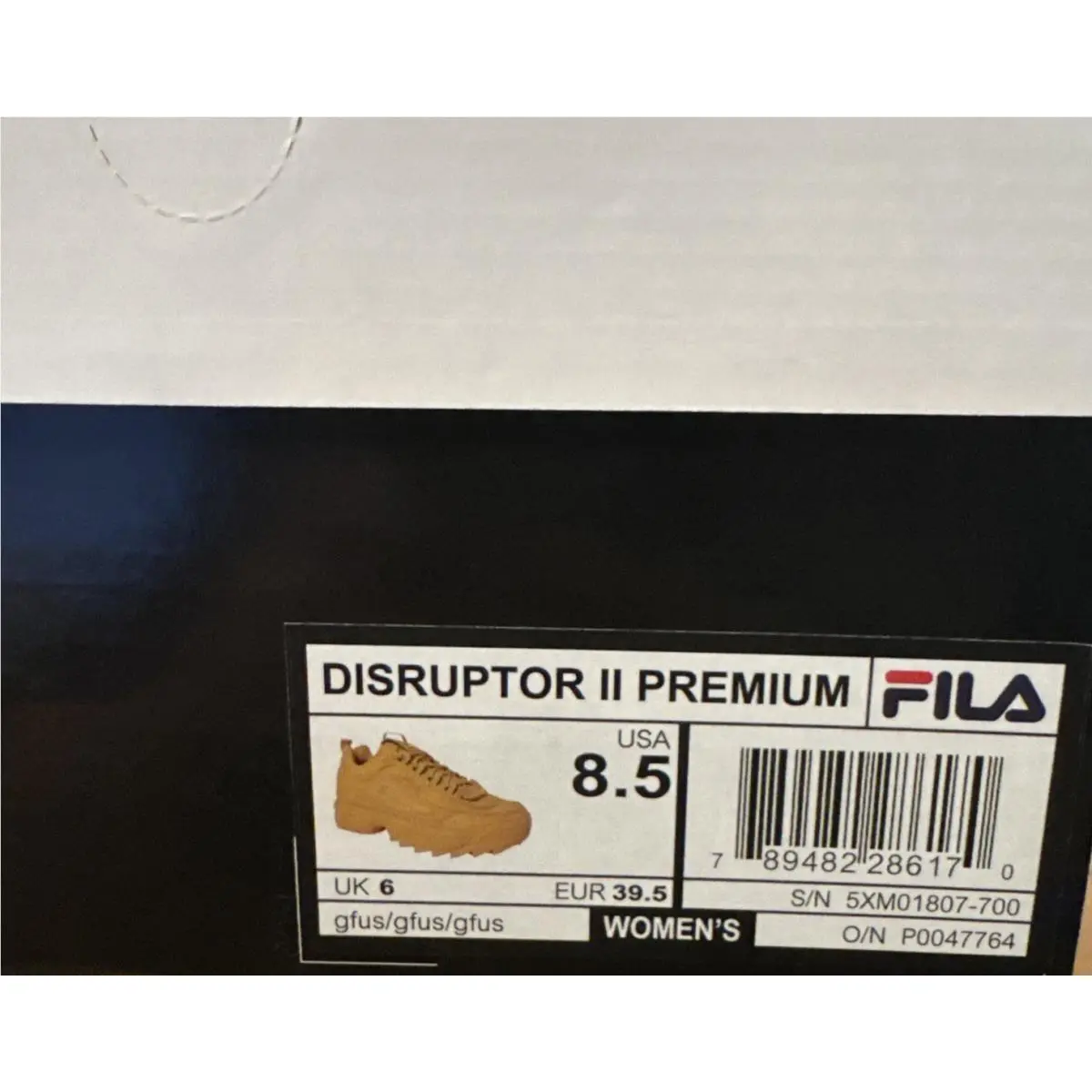 Fila shoes - FILA Disruptor II - Disruptor - Orange (UPC: 0789482286170) 0