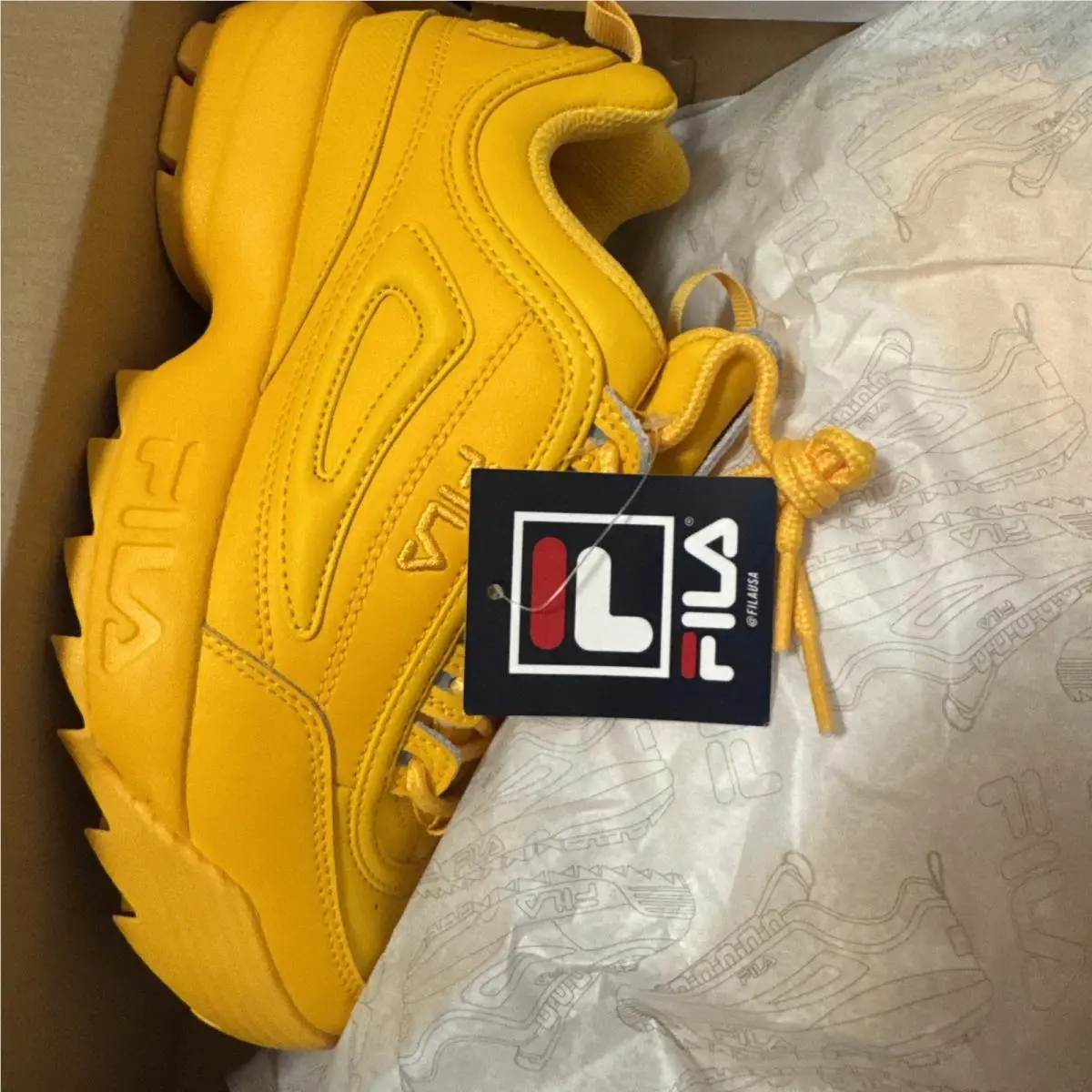 Fila shoes - FILA Disruptor II - Disruptor - Orange (UPC: 0789482286170) 1