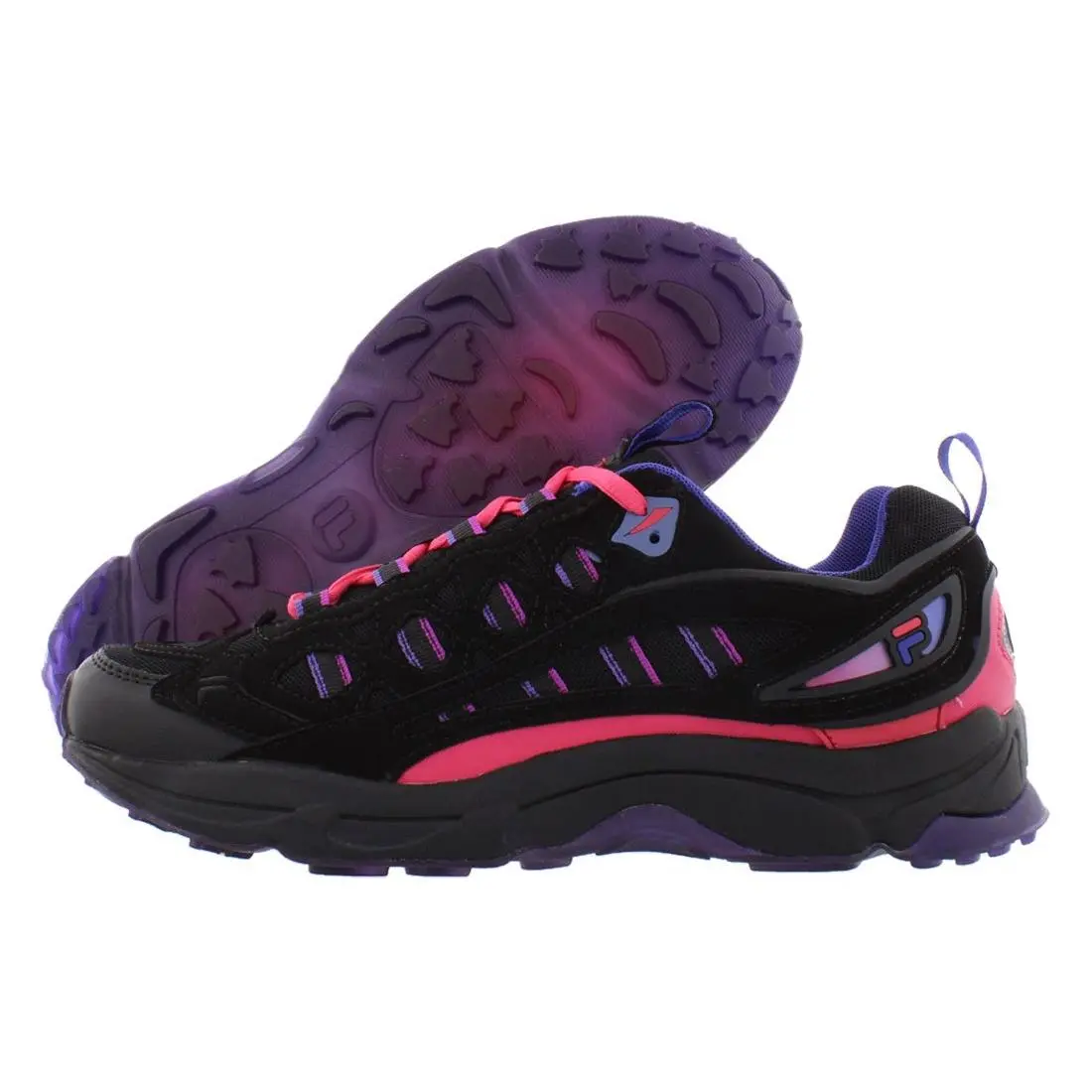 Fila Boveasorus Mens Shoes Size 11 Color: Black/purple/pink