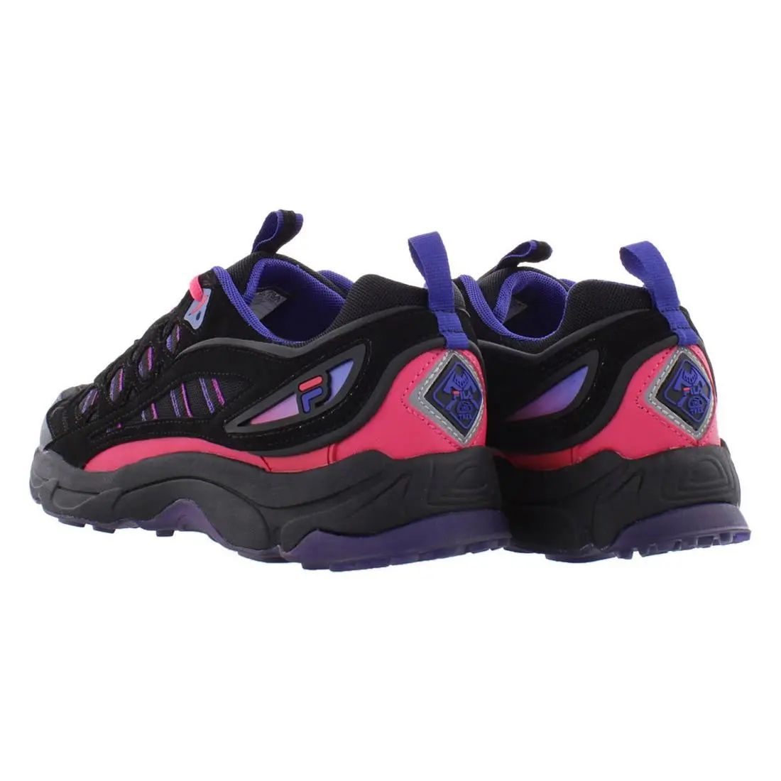 Fila shoes - Black/Purple/Pink, Full: Black/Purple/Pink (UPC: 633641953567) 2