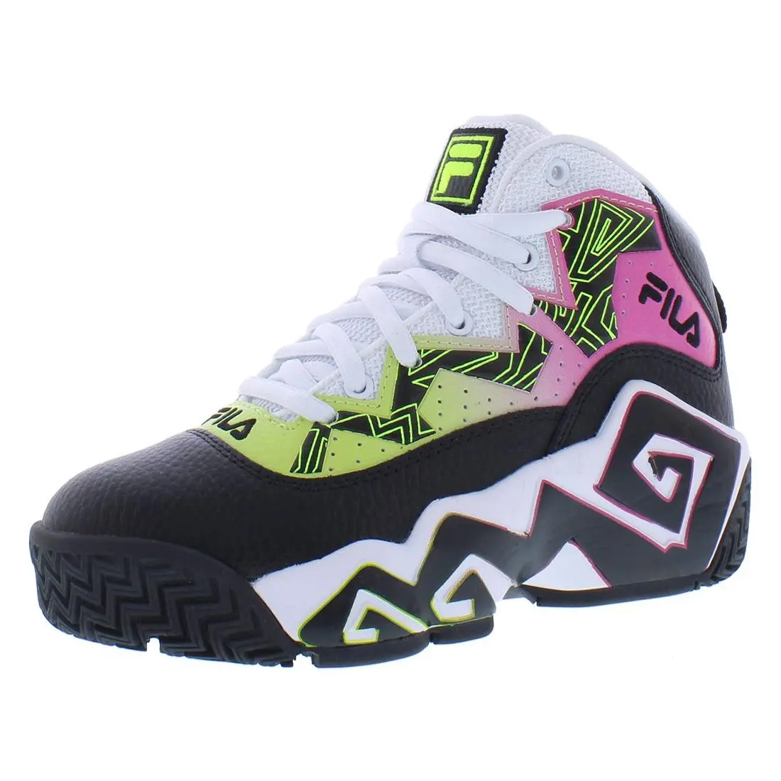 Fila shoes - 3BM01772016 - 3BM01772016 - Black/Pink/Yellow, Main: Black (UPC: 791273730458) 0