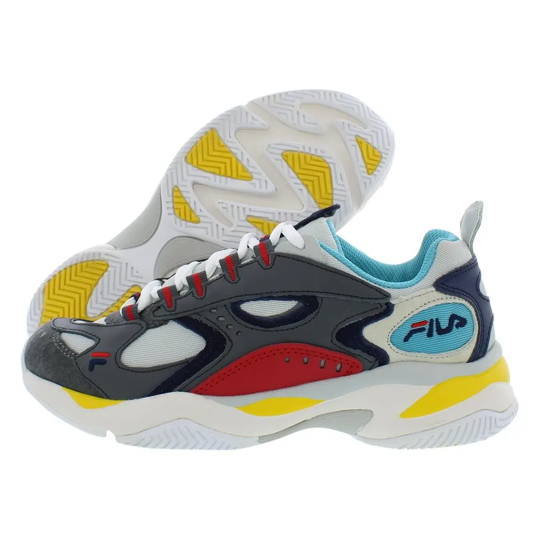 Fila Boveasorus Womens Shoes Size 7 Color: Gry/blu