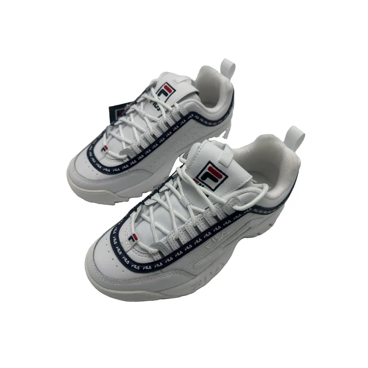 Fila Womens White Disrupters Size 5