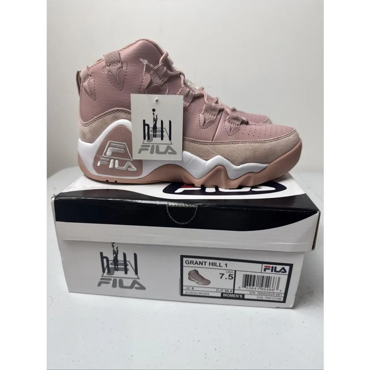 Fila shoes - Fila Grant Hill 1 - Grant Hill - 5BM00529661 - Rose, Main: Pink (UPC: 0633641954663) 0