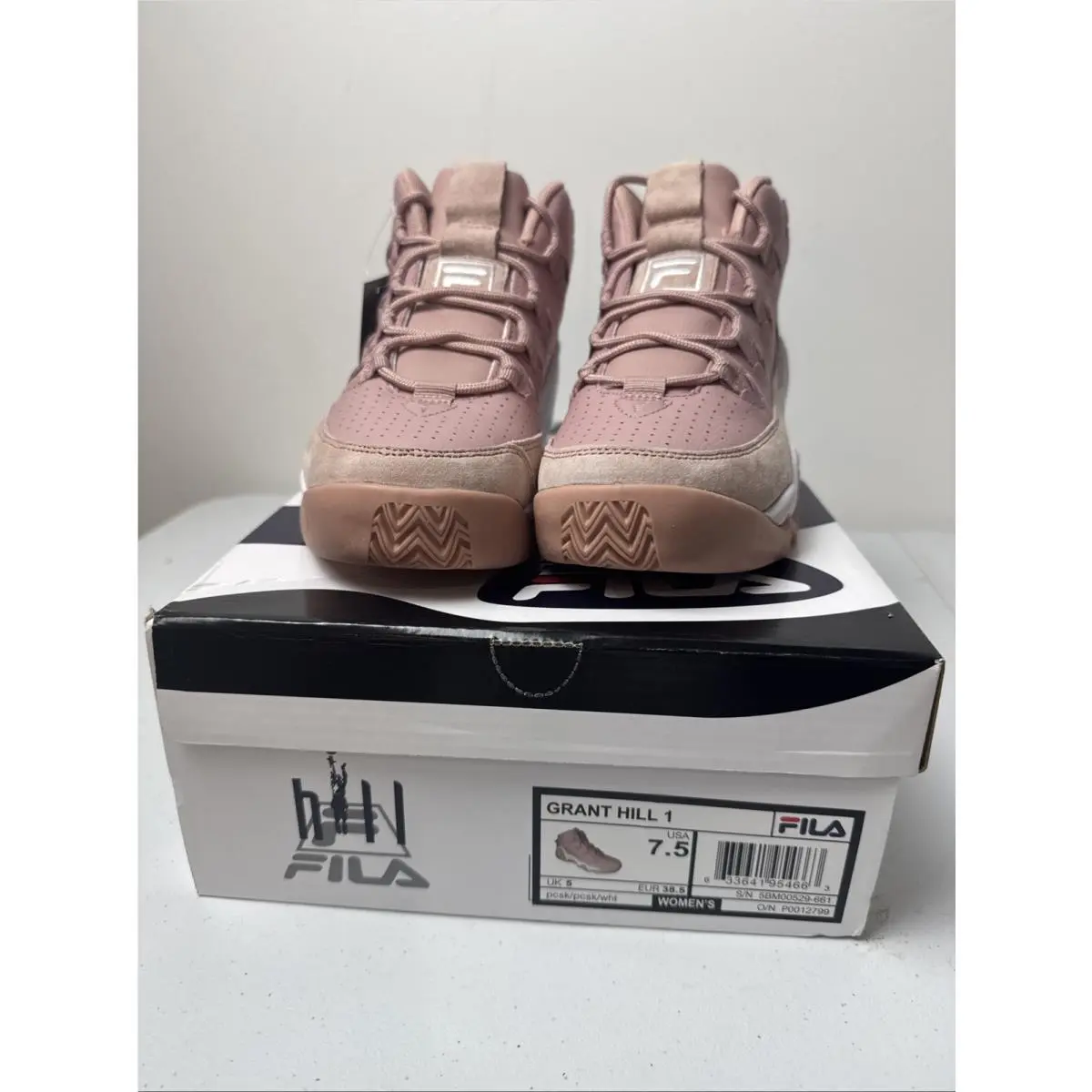 Fila shoes - Fila Grant Hill 1 - Grant Hill - 5BM00529661 - Rose, Main: Pink (UPC: 0633641954663) 4