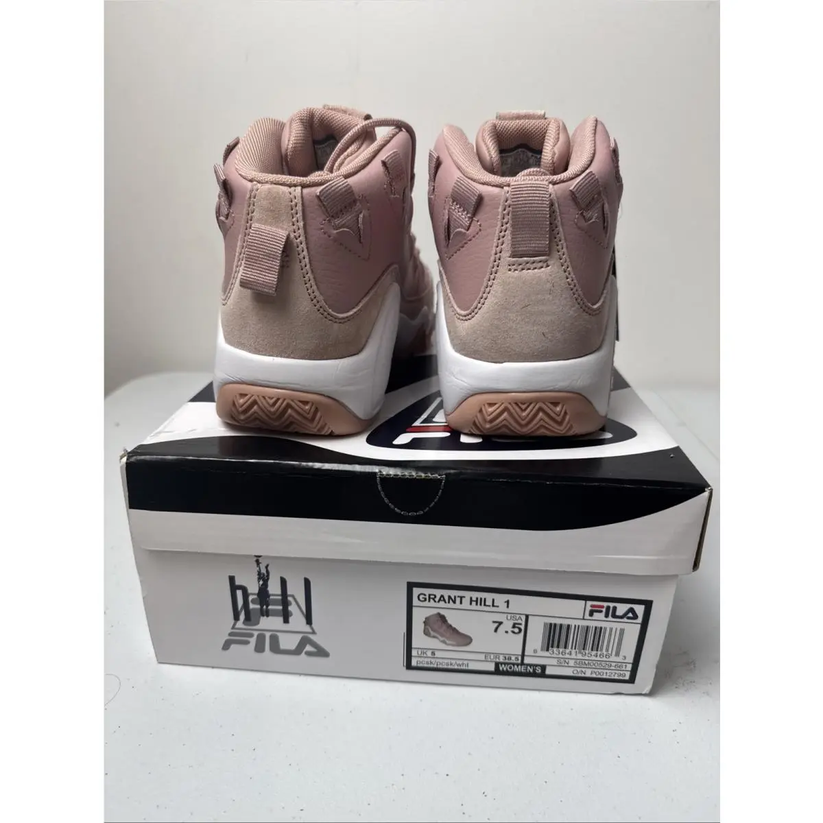 Fila shoes - Fila Grant Hill 1 - Grant Hill - 5BM00529661 - Rose, Main: Pink (UPC: 0633641954663) 5