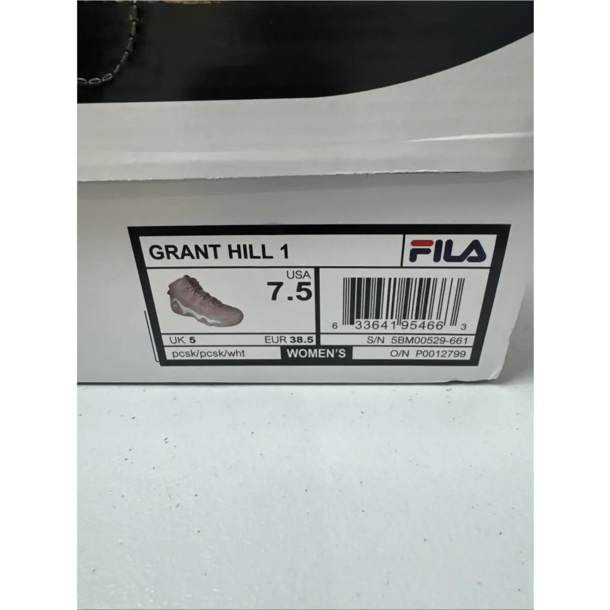 Fila shoes - Fila Grant Hill 1 - Grant Hill - 5BM00529661 - Rose, Main: Pink (UPC: 0633641954663) 12