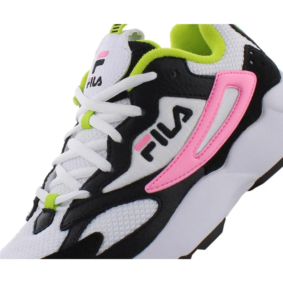 Fila shoes - White/Black/Pink, Full: White/Black/Pink (UPC: 791272296702) 0