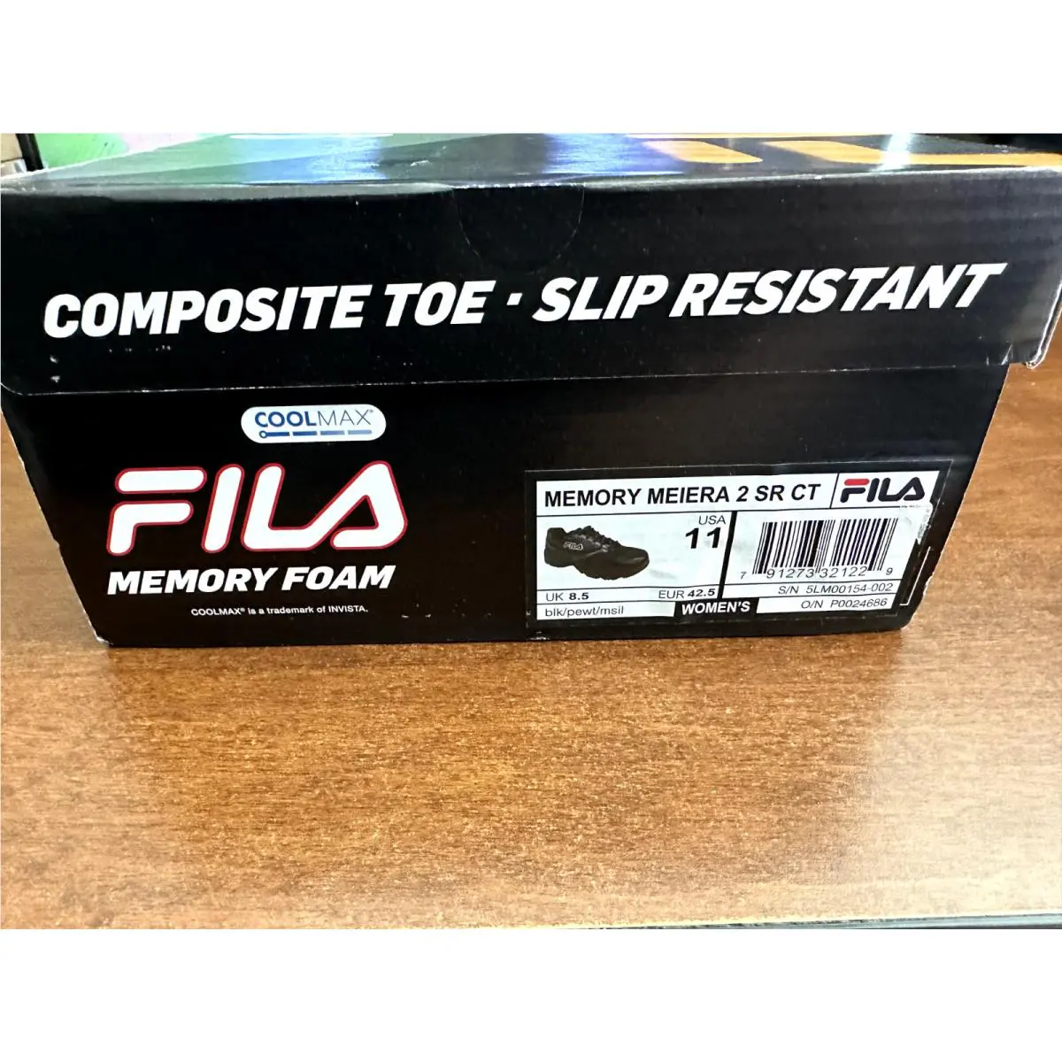 Fila shoes - Meira - Meira - Black (UPC: 791273321229) 0