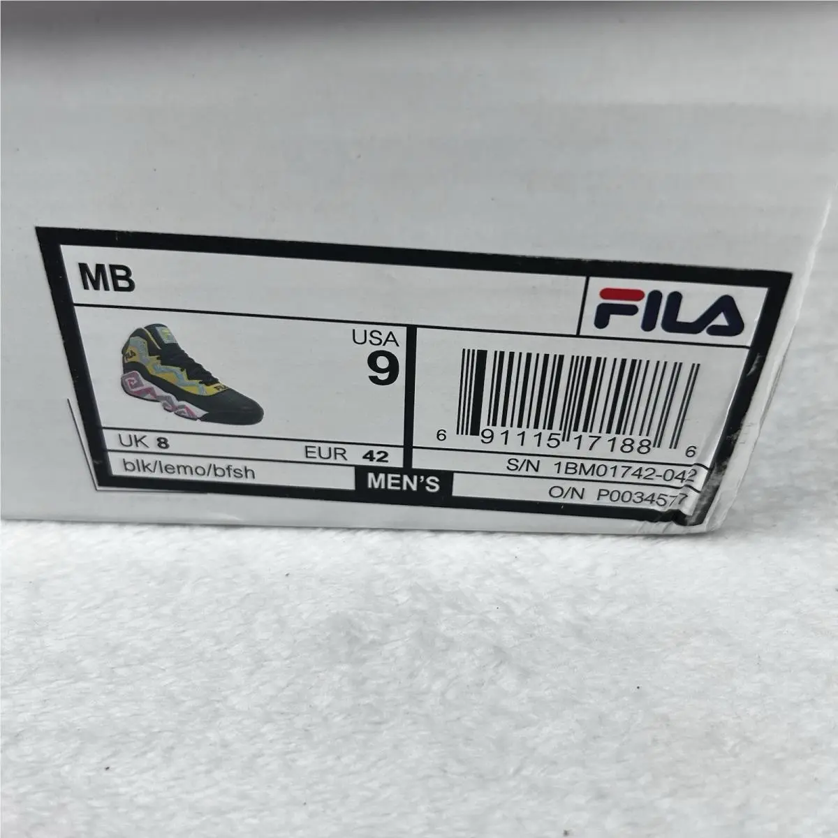 Fila shoes - FILA MB - 1BM01742-042 - Black (UPC: 0691115171886) 8