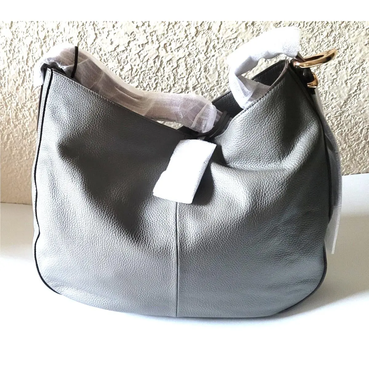 Dkny Donna Karan York Bessie Hobo Bag in Color Gray with Dust Bag Tag by DKNY