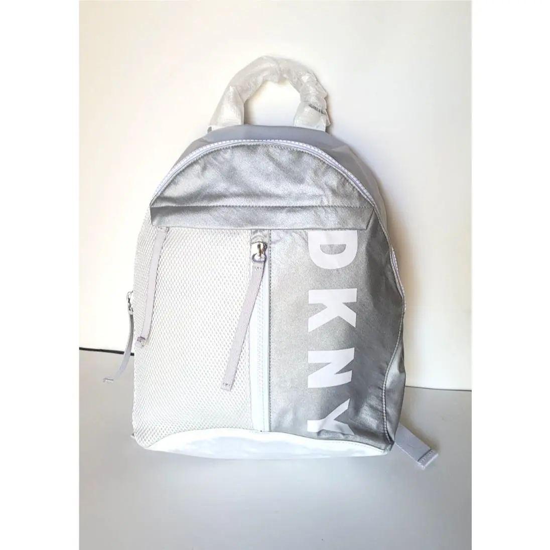 w/ Tag Dkny Jadyn Logo Backpack Soft Nylon Mesh Exclusive Limited Edition