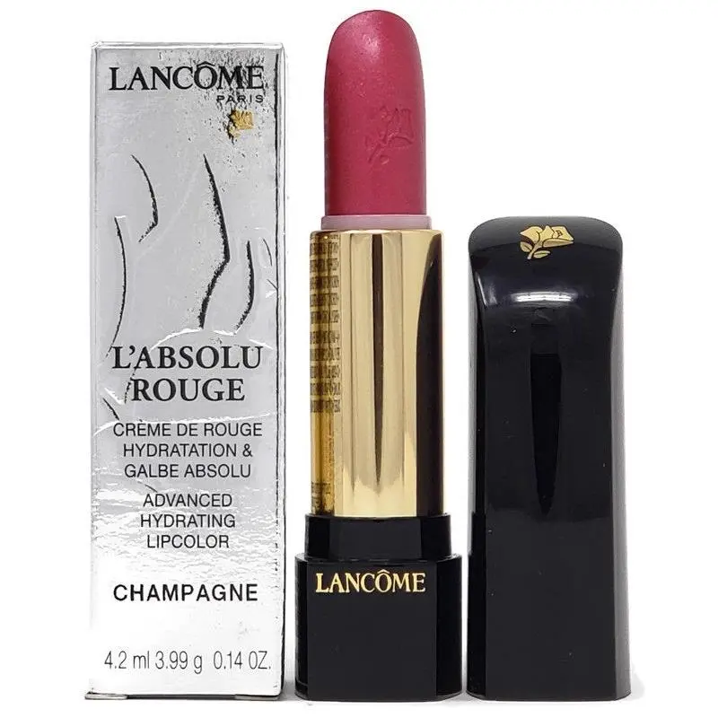 Lancome L`absolu Rouge Advanced Hydrating Lipstick Select Color Full Size Champagne 355 by Lancôme