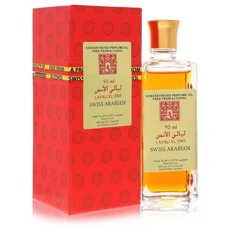 Layali El Ons by Concentrated Perfume Oil Free From Alcohol by Swiss Arabian