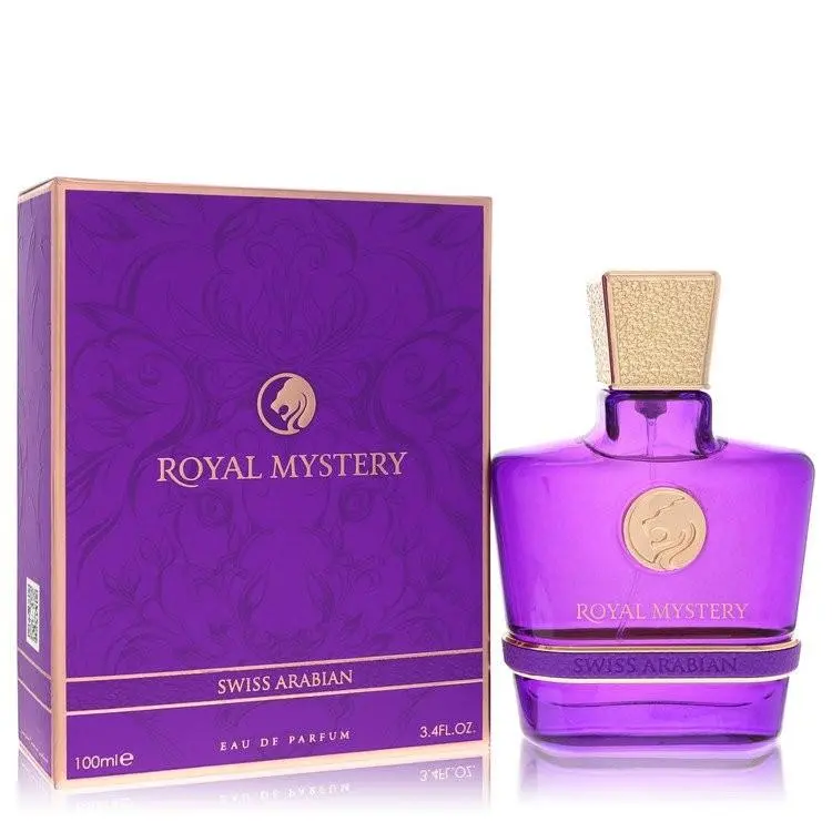 Royal Mystery  Edp Spray 3.4 oz 100 ml Women Floral Amber Scent by Swiss Arabian