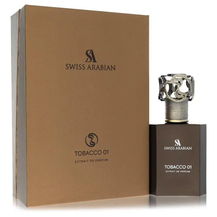 Tobacco 01 Extrait de Parfum Spray 1.7 oz 50 ml Unisex Amber Scent by Swiss Arabian