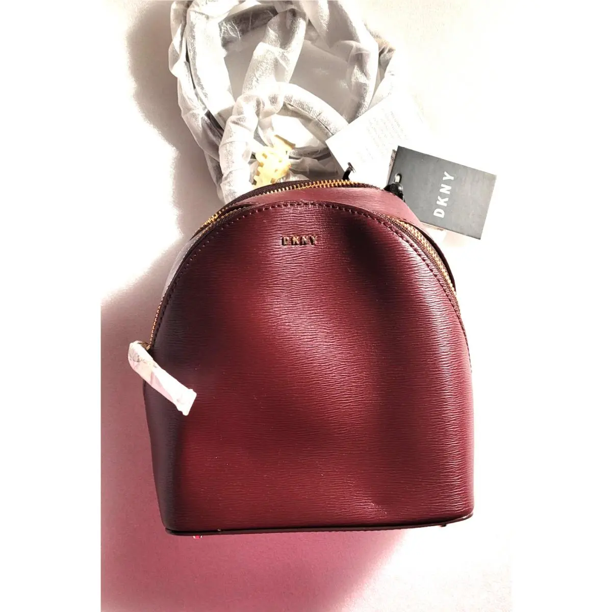 W/ Tag Dkny Bryant Small Crossbody Bag in Cordovan Color Exclusive Ltd Edtn by DKNY