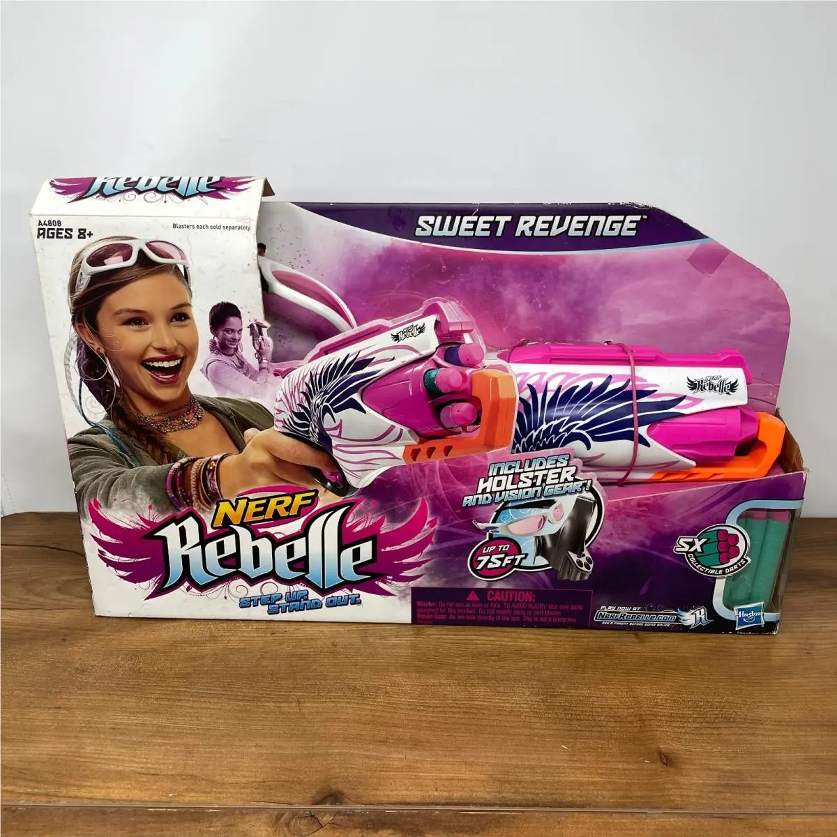 Nerf Rebelle Sweet Revenge Blaster with Holster Vision Gear