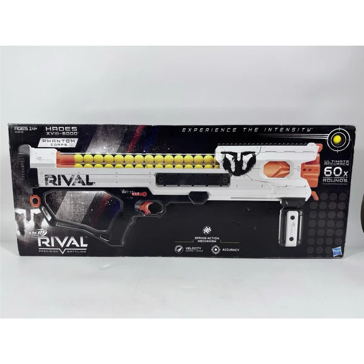 Nerf Rival Phantom Corps Hades XVIII-6000 Blaster with Impact Rival Ammo