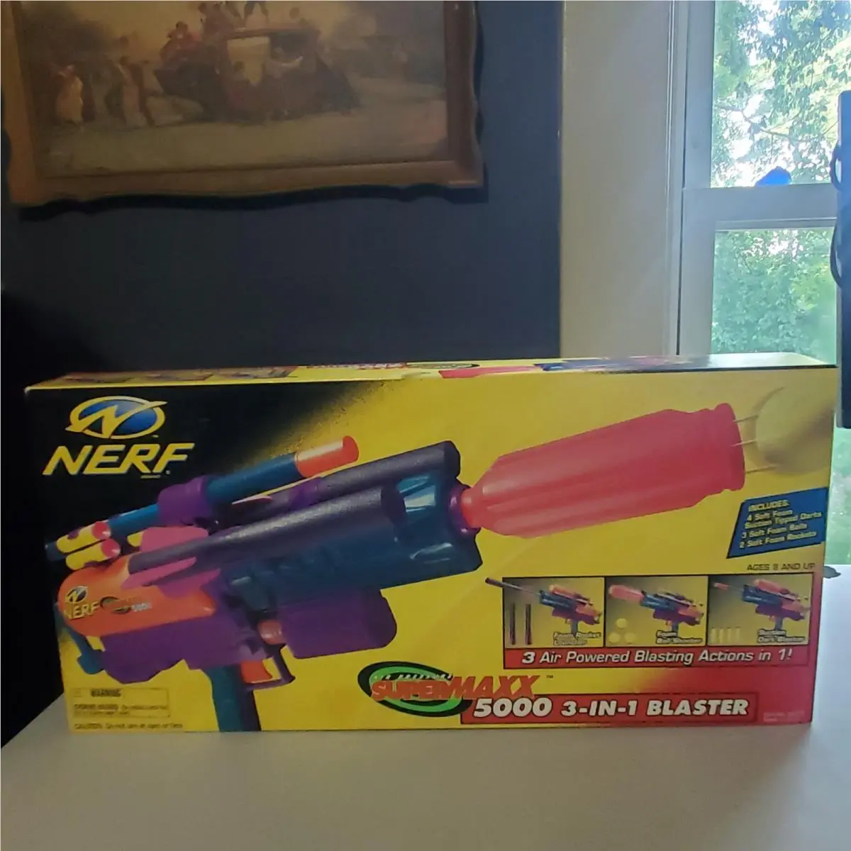 Vintage 1994 Nerf Supermaxx 5000 Air Launcher Larami