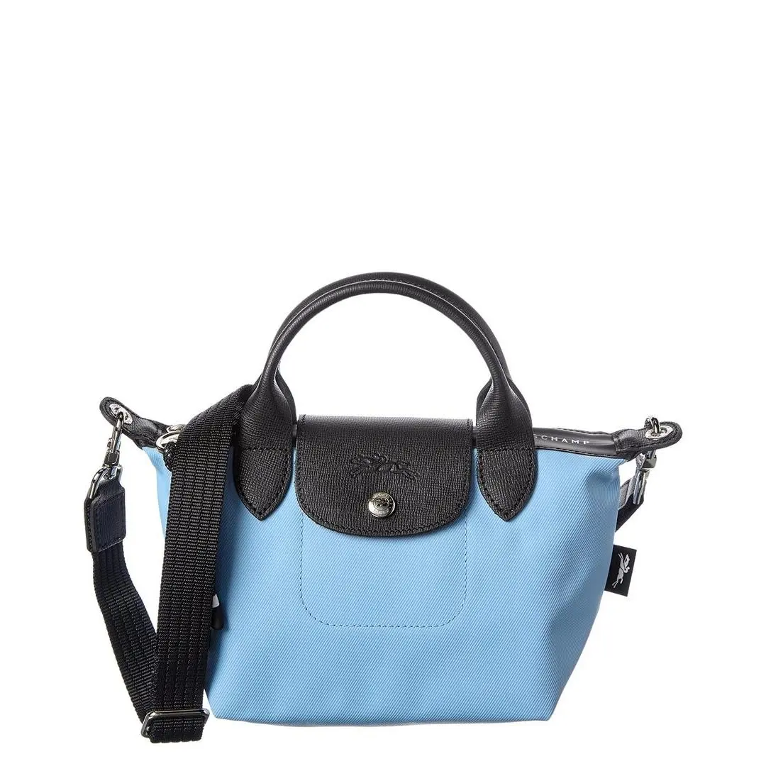 Le Pliage Energy Xs Canvas Crossbody Women`s Blue by Longchamp