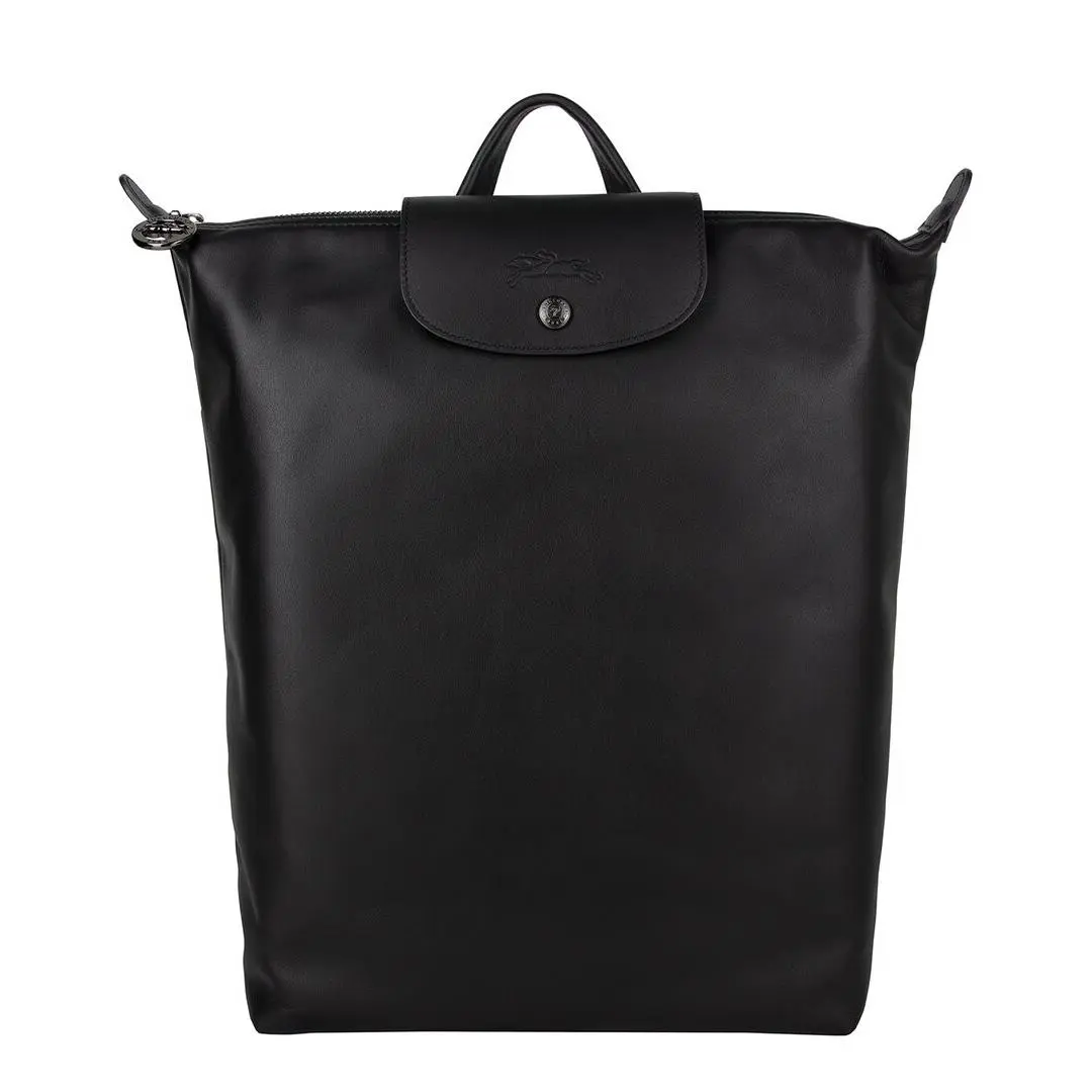 Longchamp Le Pliage Xtra Medium Leather Backpack Women`s