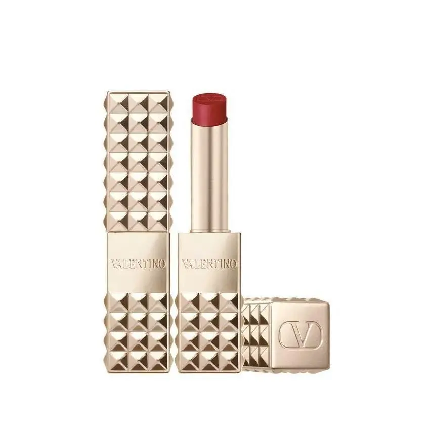 Spike  Buttery Matte Lipstick 210R Fire Red by Valentino