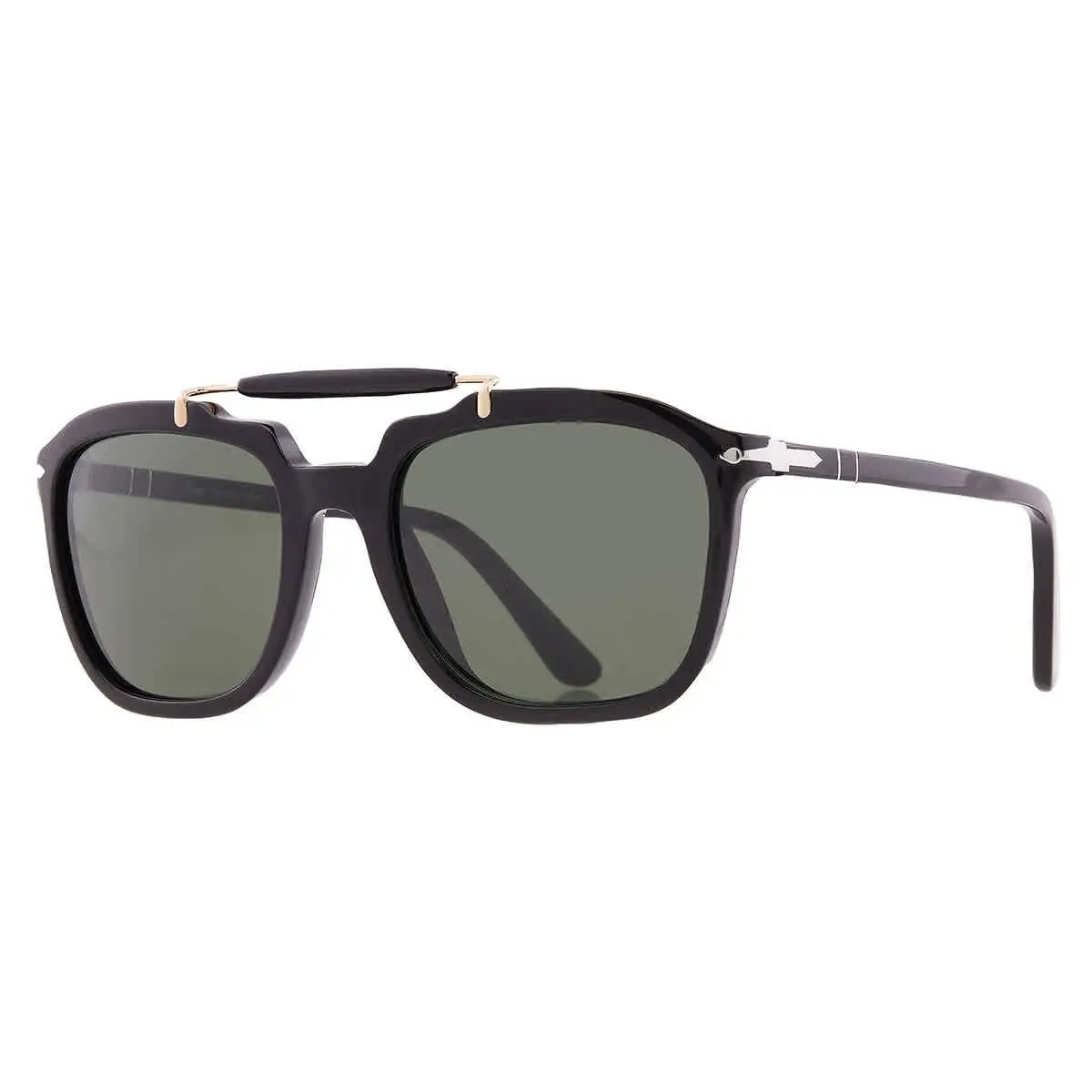 Green Navigator Unisex Sunglasses PO0203S 95/31 55 PO0203S 95/31 55 by Persol