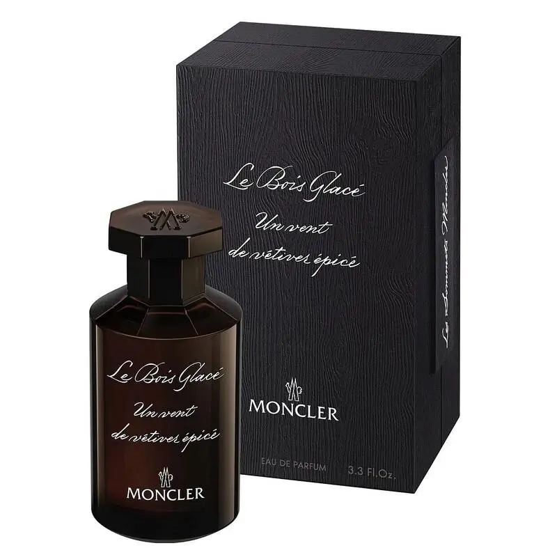 LE Bois Glace BY MONCLER-EDP-SPRAY-3.3 OZ-100 Ml-authentic-made IN France