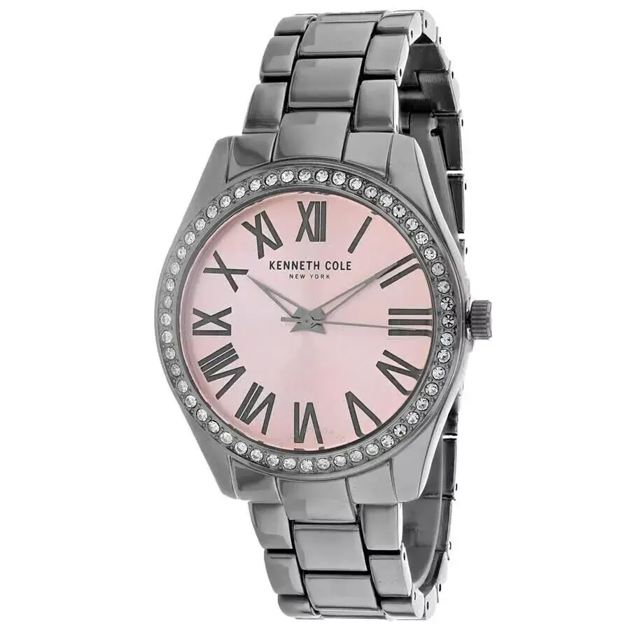 Kenneth Cole Classic Rose Gold-tone Dial Ladies Watch KC50664005 KC5066