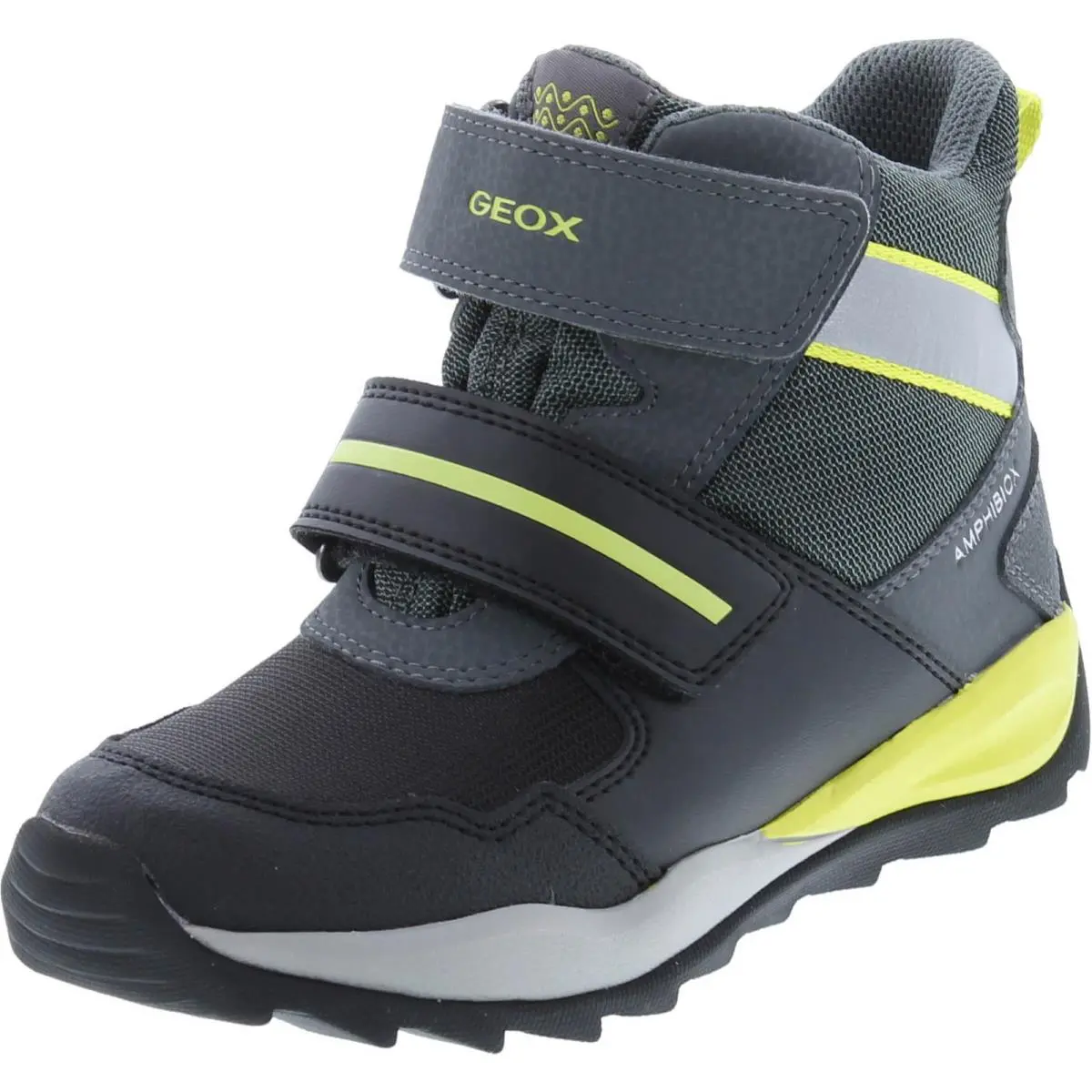 Geox shoes - J Orizont - Orizont - Black/Lime 7