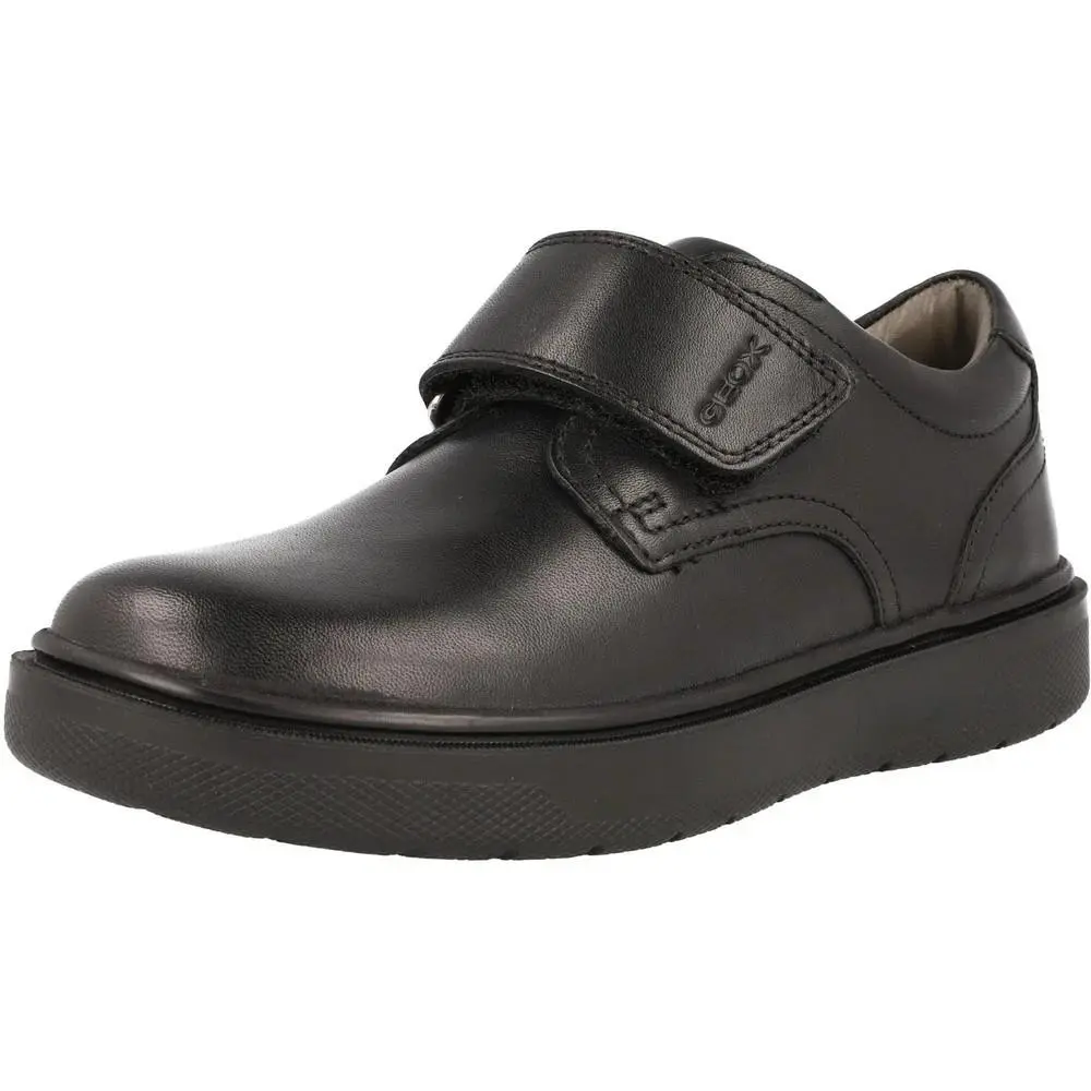 Geox Riddock Boys School Shoes Breathable Non Slip Black Size Eur 29 US 11