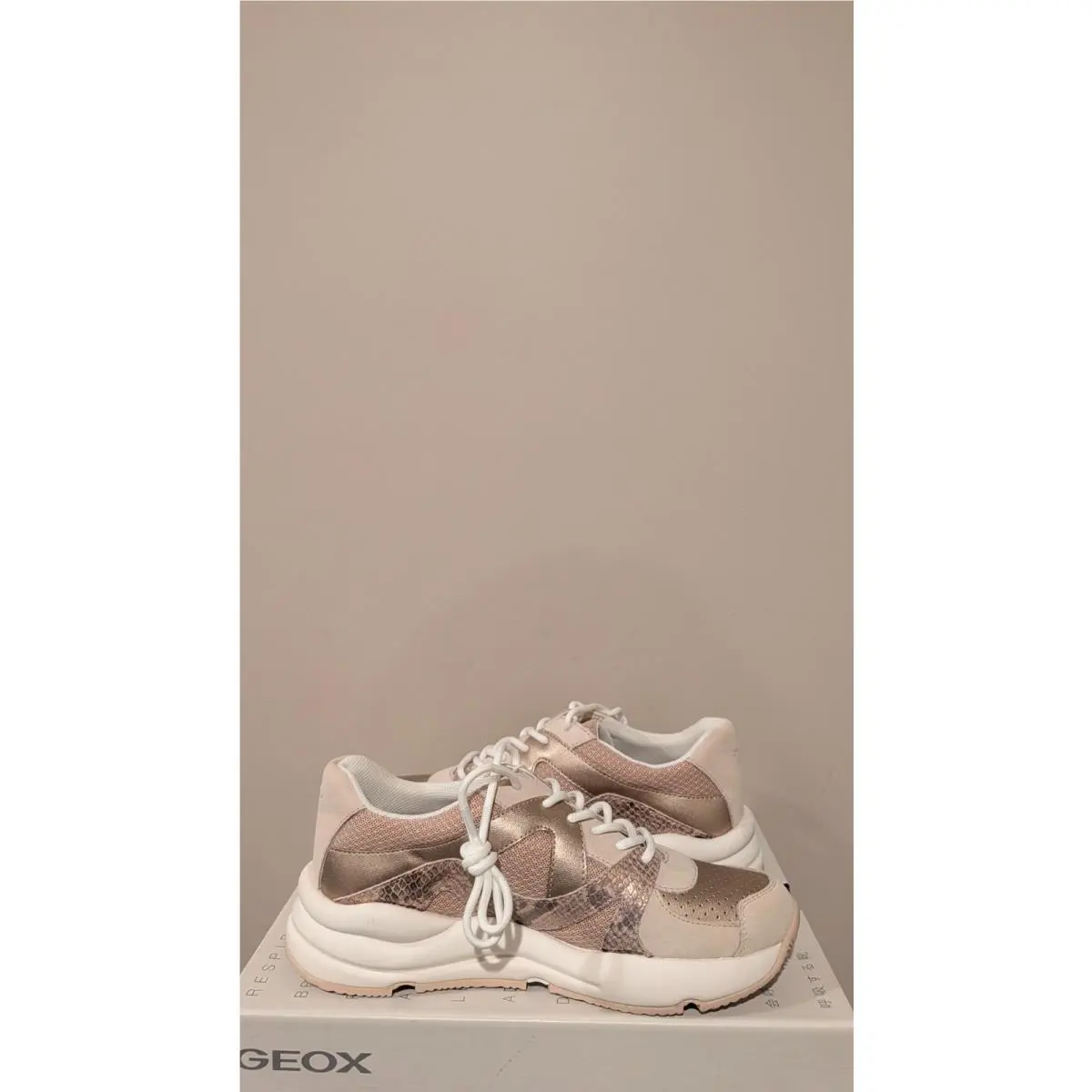 Geox shoes - Rose Gold/Skin 0