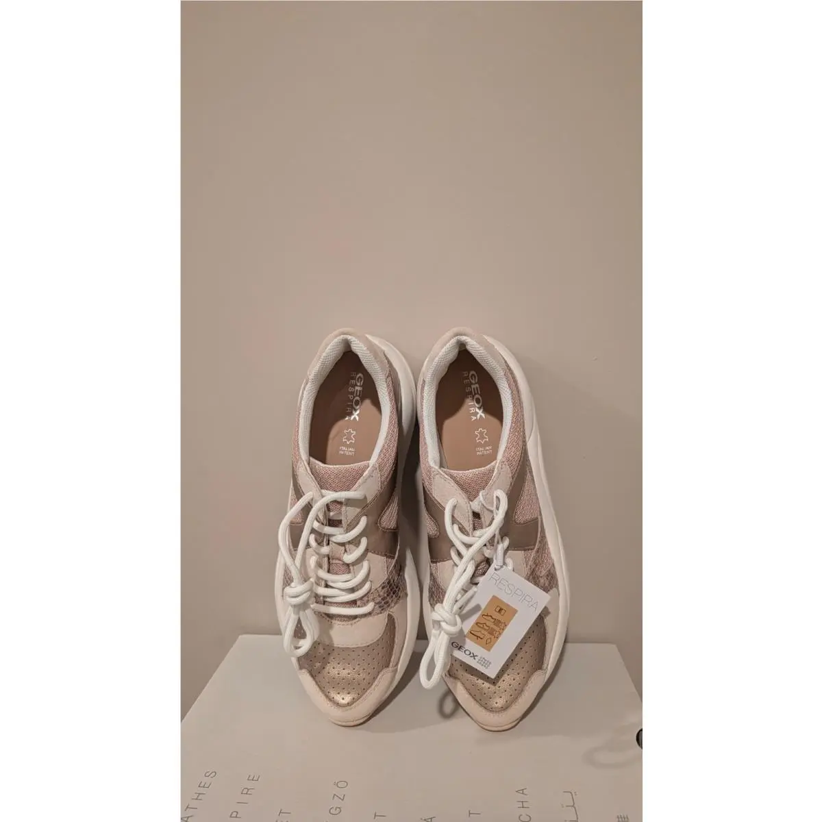 Geox shoes - Rose Gold/Skin 1
