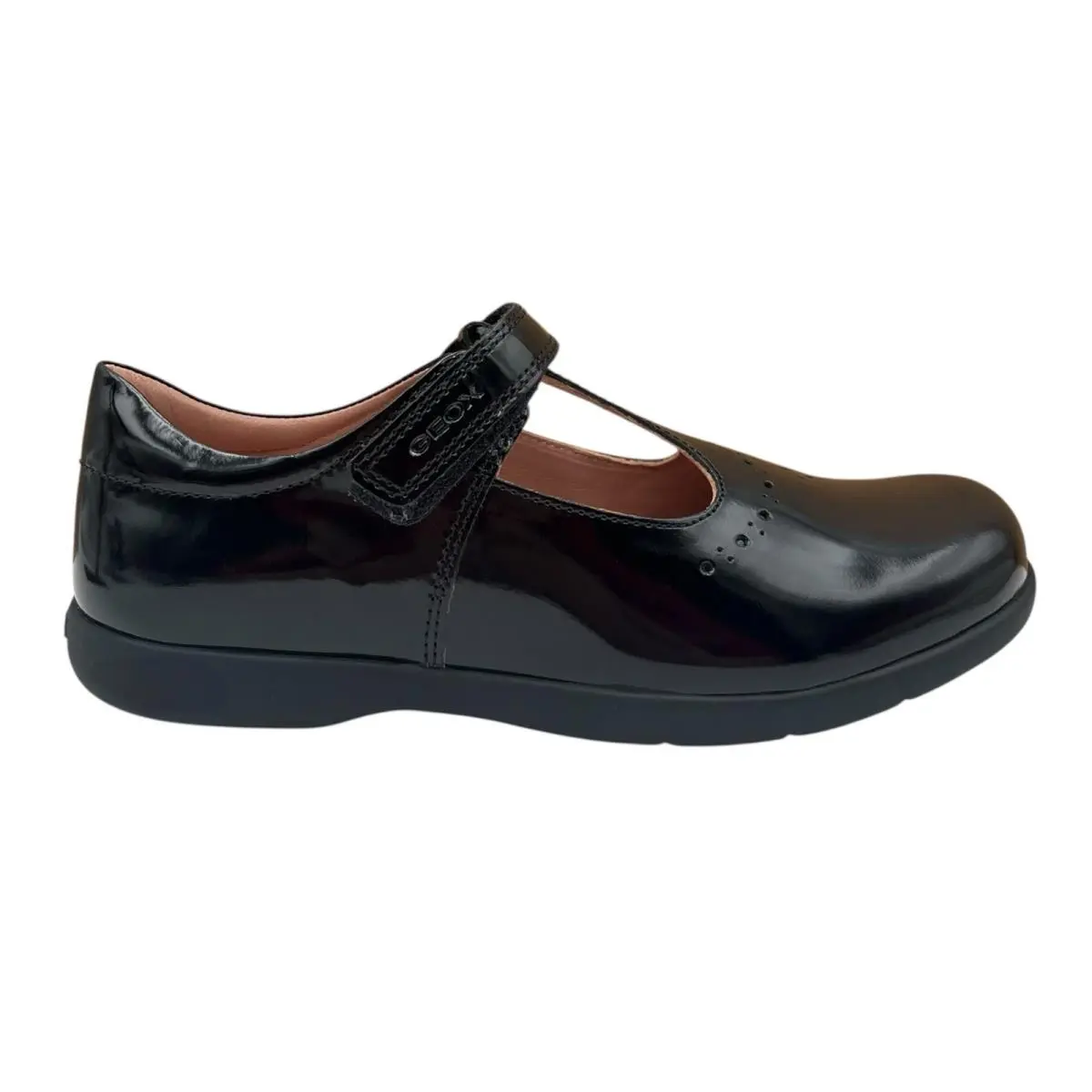 Geox shoes - Geox Naimara T-strap - Naimara - Black (UPC: 8050036282330) 0