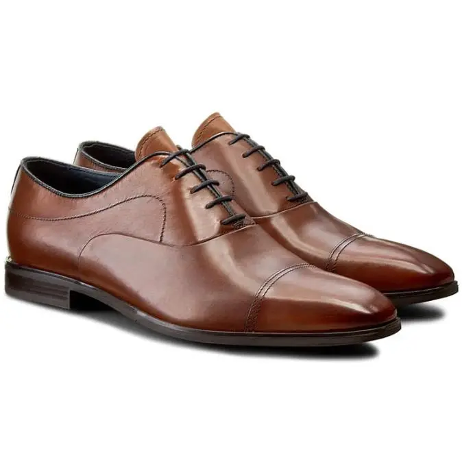 Geox Respira U Life C Smooth Leather Shoes – Size 7 EU 40
