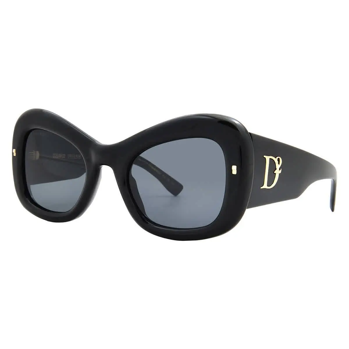 Dsquared2 Grey Butterfly Ladies Sunglasses D2 0137/S 02M2/IR 54 D2 0137/S