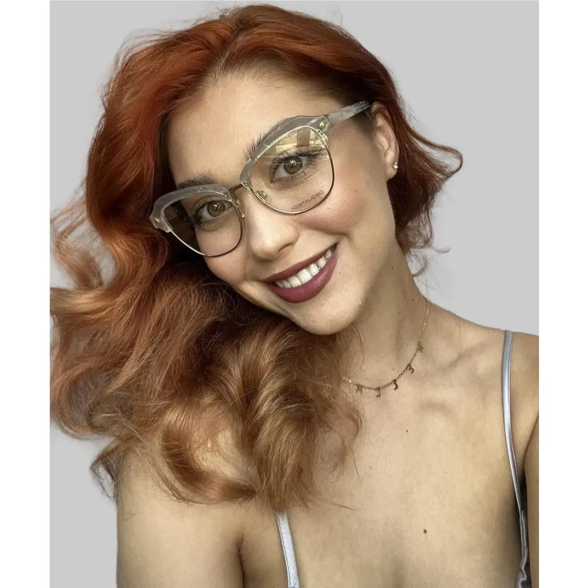 DSQUARED2 DQ 5152 020 Pearl Oversized Women`s Eyeglasses D472