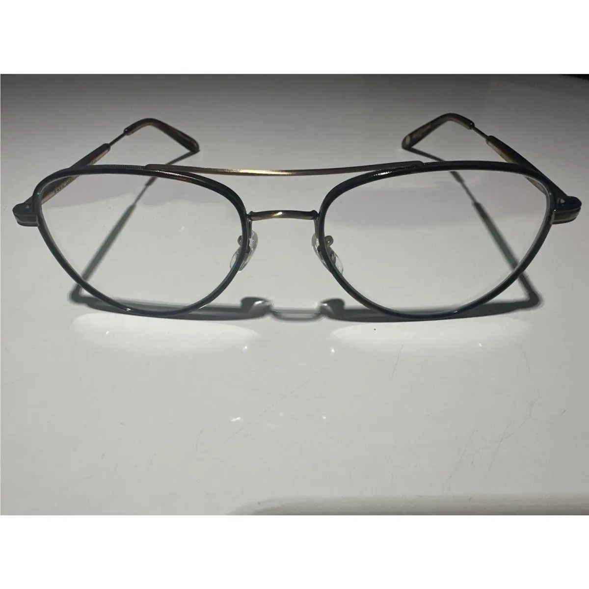 Eyeglasses Linnie Expresso 51 Antique Gold Japan by Garrett Leight