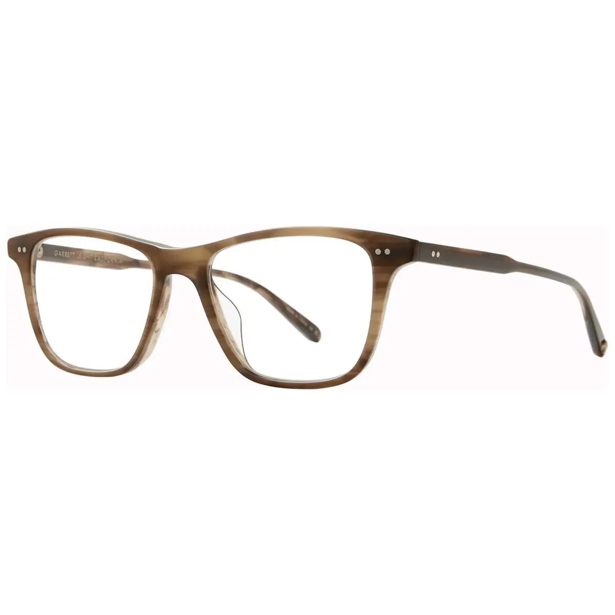 Garret Leight Hayes Malibu Tortoise Square Eyeglass Frames - 1141 50 Malt by Garrett Leight