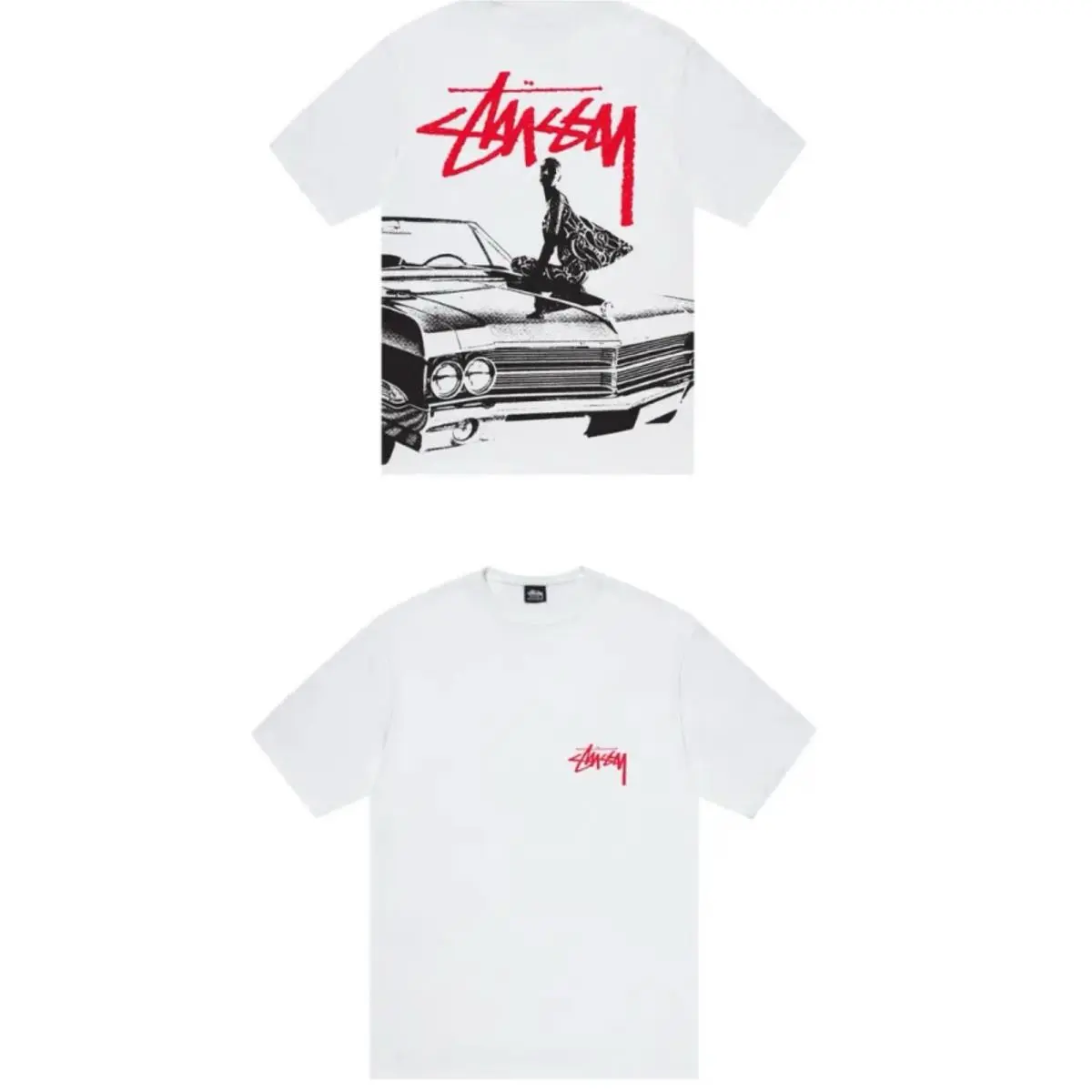 Stussy  clothing - stussy tee - tee - White 0