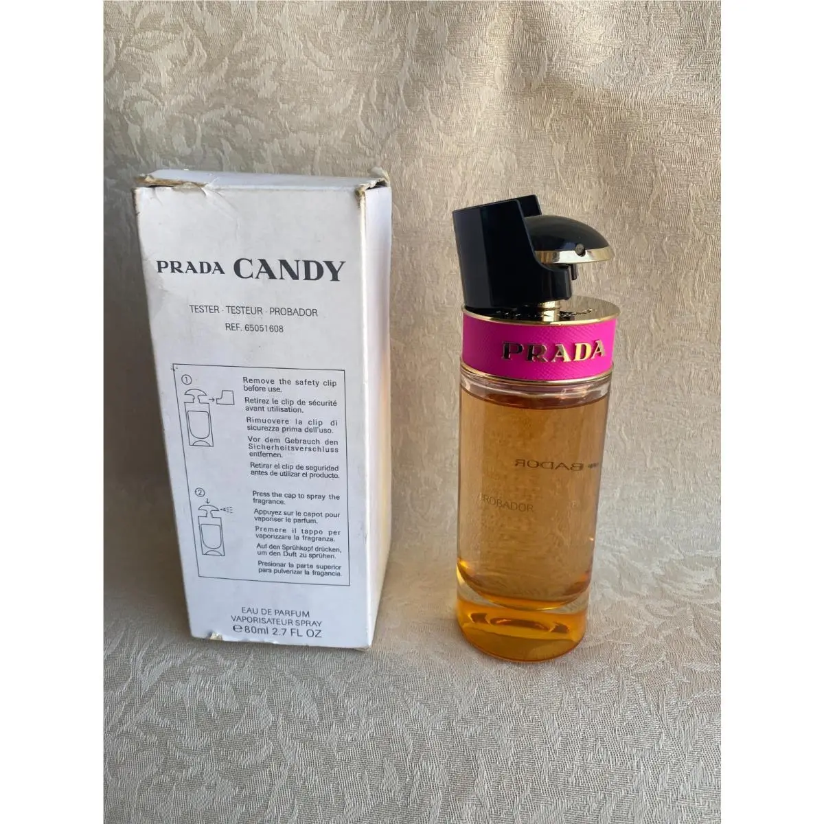 Prada Candy Eau De Parfum Spray 2.7 oz / 80ml Edp Perfume Women Tester Spa