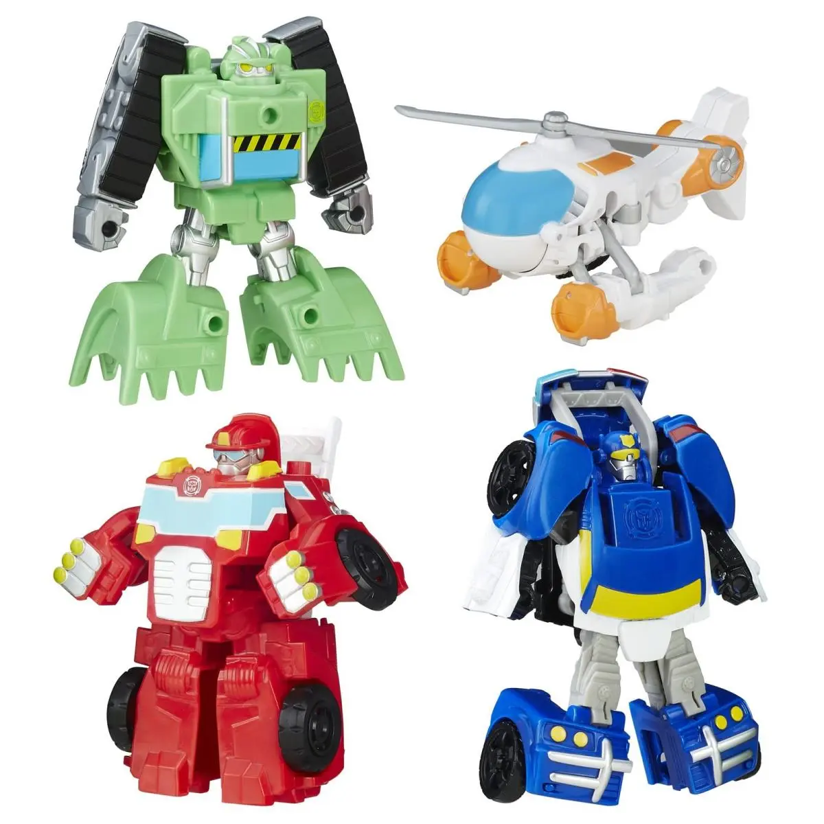 Transformers Rescue Bots Griffin Rock Team Action Figures Exclusive