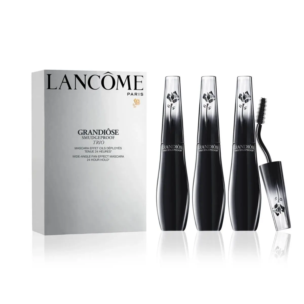 Grandiose Wide Angle Fan Effect Mascara 01 Noir Mirifique 0.35oz by Lancôme