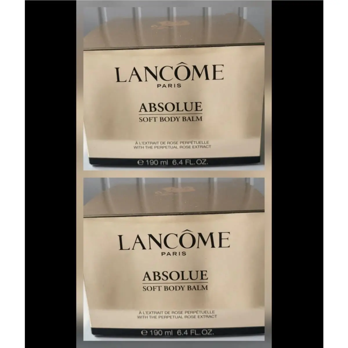 2x Lancome Absolue Soft Body Balm with The Rerpetual Rose Extract 6.4oz by Lancôme
