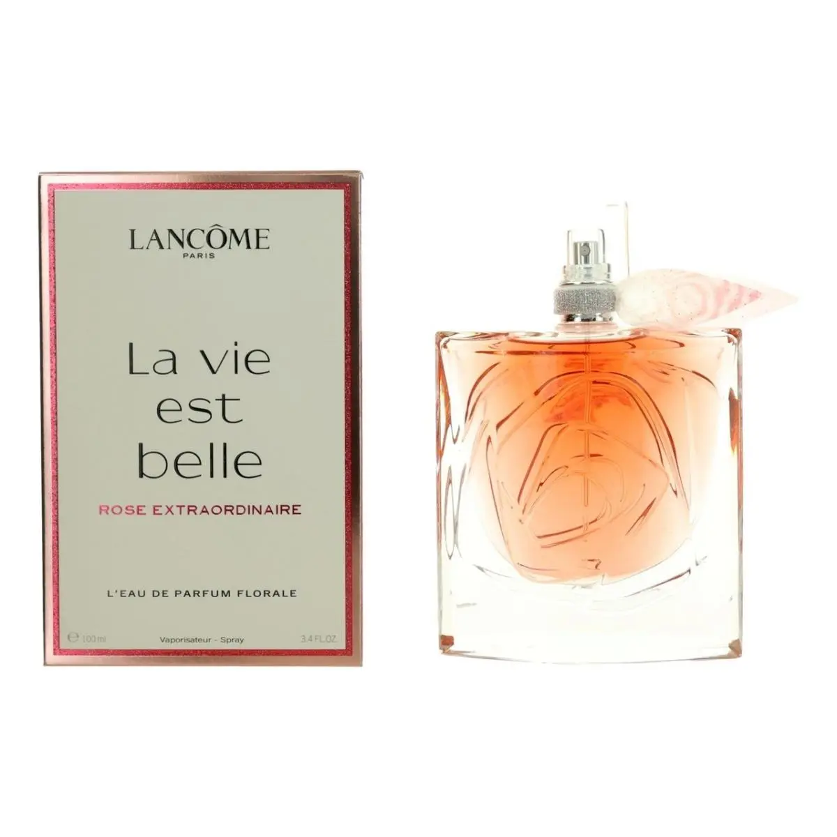 La Vie Est Belle Rose Extraordinaire by Lancome 3.4oz L`edp Florale